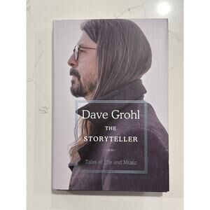 2021 DAVE GROHL THE STORYTELLER SIGNED FIRST EDITION BOOK FOO FIGHTERS NIRVANA